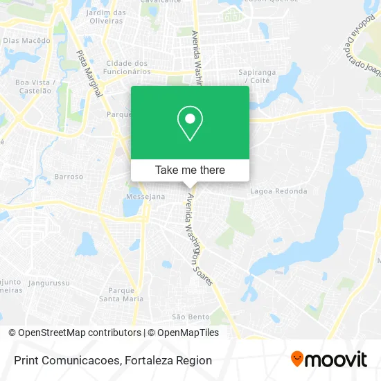 Print Comunicacoes map
