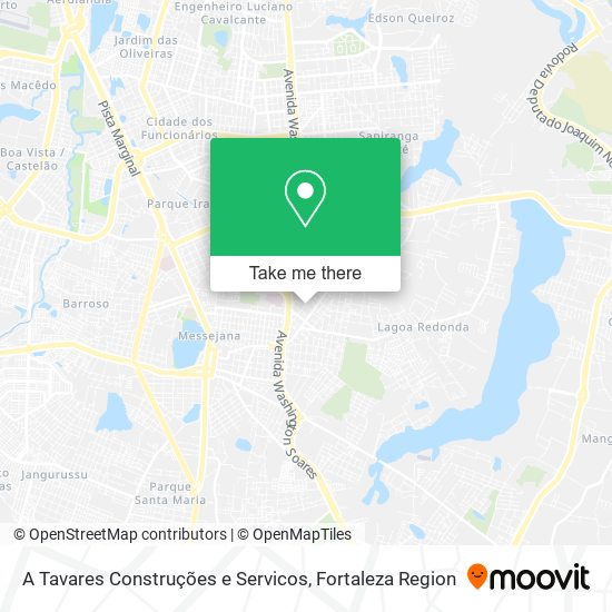 A Tavares Construções e Servicos map
