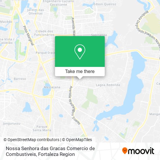 Nossa Senhora das Gracas Comercio de Combustiveis map