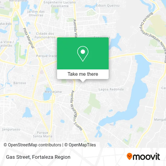 Via Gas map