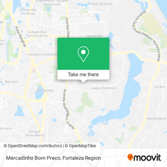 Mercadinho Bom Preco map