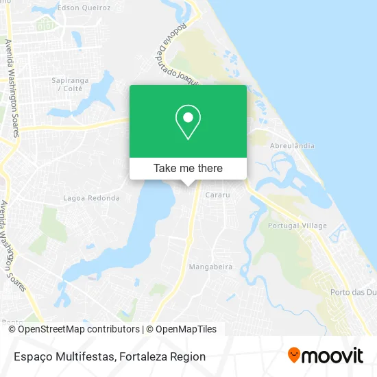 Espaço Multifestas map