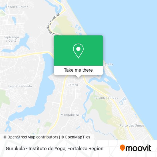 Mapa Gurukula - Instituto de Yoga