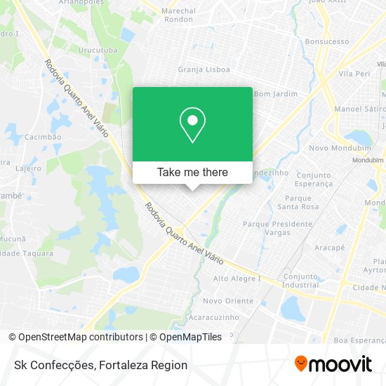 Sk Confecções map