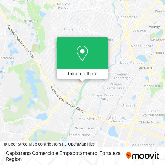 Capistrano Comercio e Empacotamento map