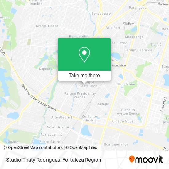 Studio Thaty Rodrigues map