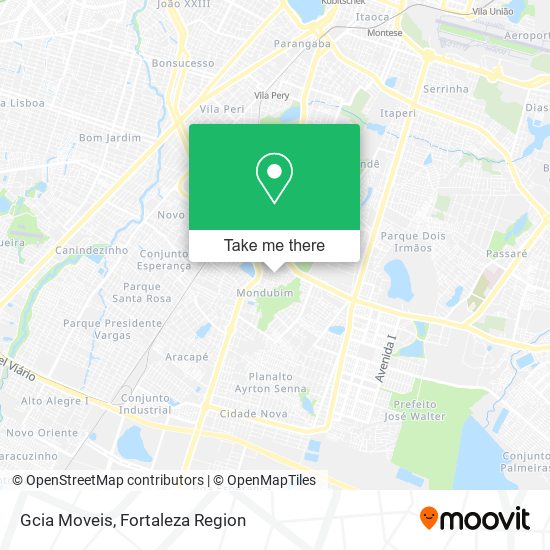 Gcia Moveis map