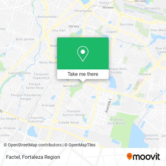 Factel map