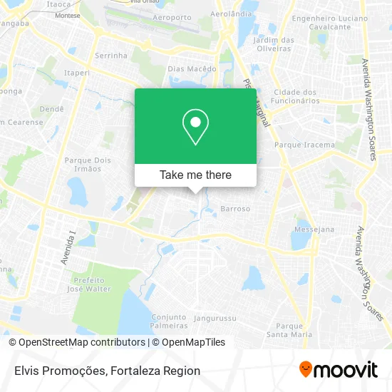 Elvis Promoções map