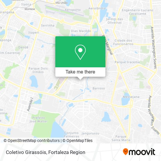 Coletivo Girassóis map