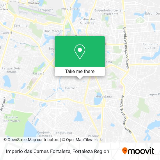 Imperio das Carnes Fortaleza map