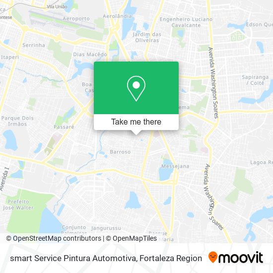 smart Service Pintura Automotiva map