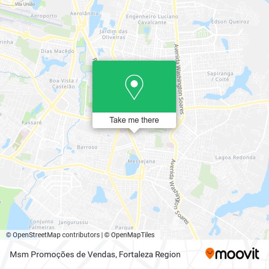 Mapa Msm Promoções de Vendas