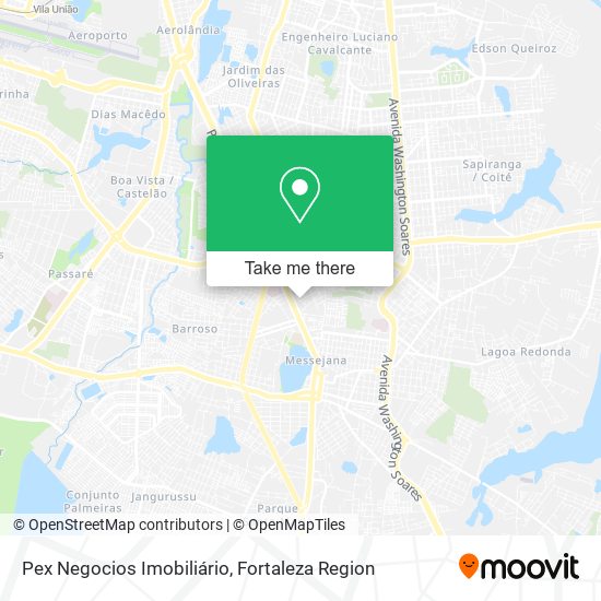 Pex Negocios Imobiliário map