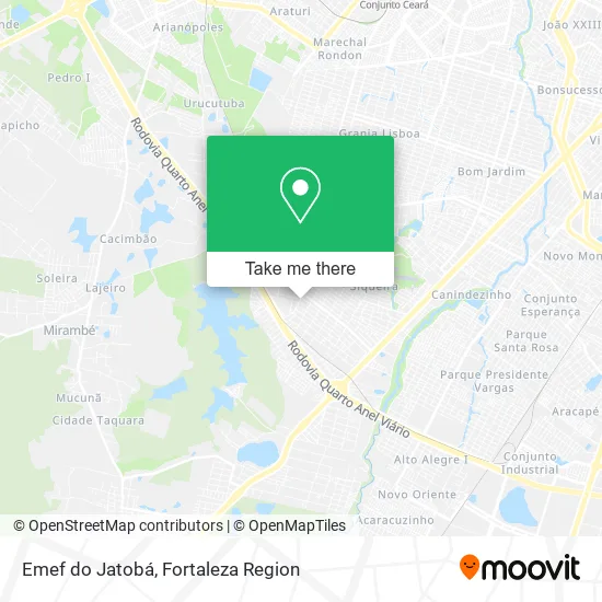 Emef do Jatobá map
