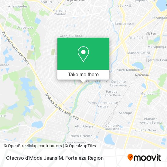 Otaciso d'Moda Jeans M map
