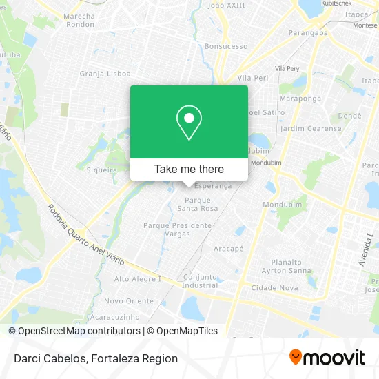 Mapa Darci Cabelos