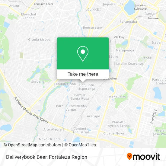 Deliverybook Beer map