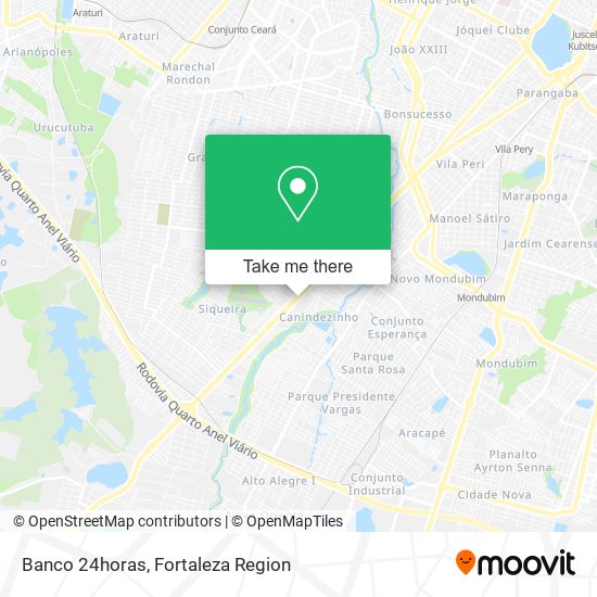 Banco 24horas map