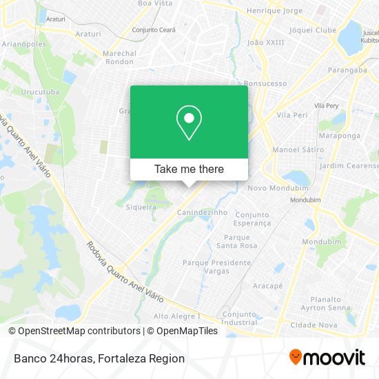 Banco 24horas map