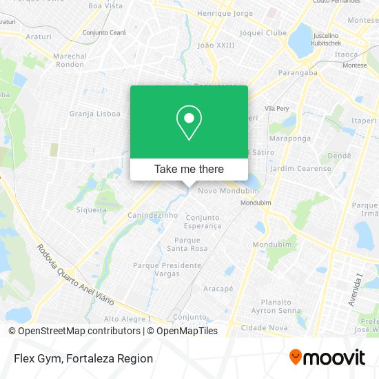 Flex Gym map