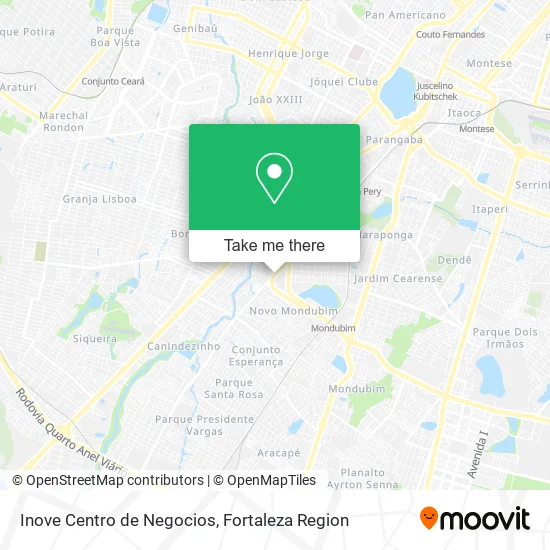 Inove Centro de Negocios map