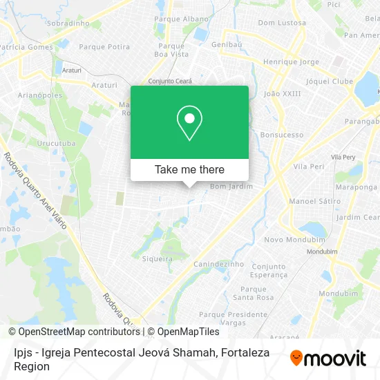 Ipjs - Igreja Pentecostal Jeová Shamah map