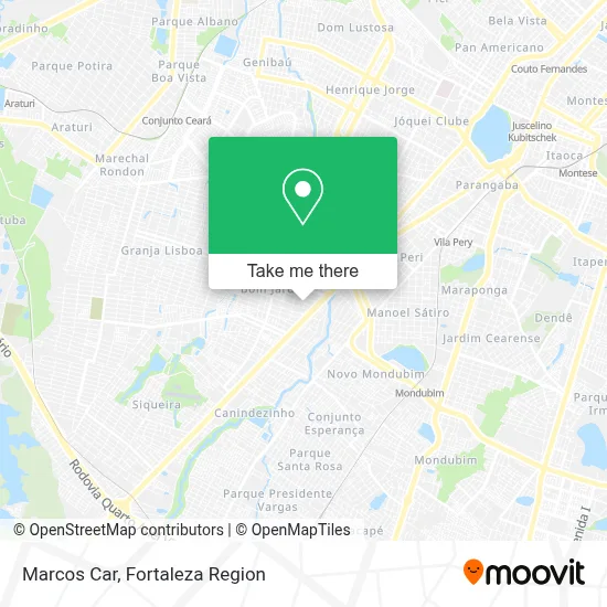 Marcos Car map