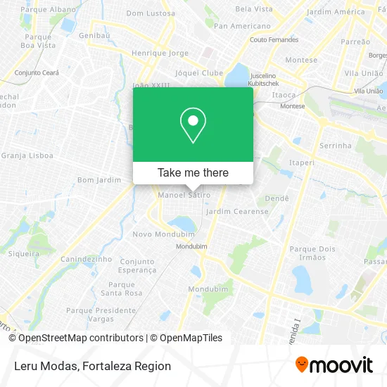 Leru Modas map