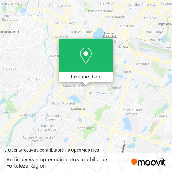 Mapa Audimoveis Empreendimentos Imobiliários