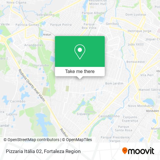 Pizzaria Itália 02 map