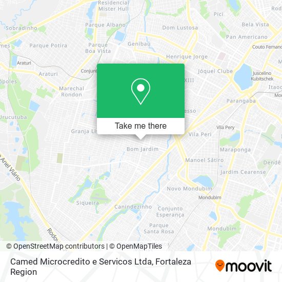 Camed Microcredito e Servicos Ltda map