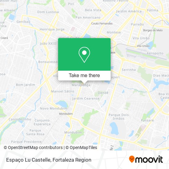 Espaço Lu Castelle map
