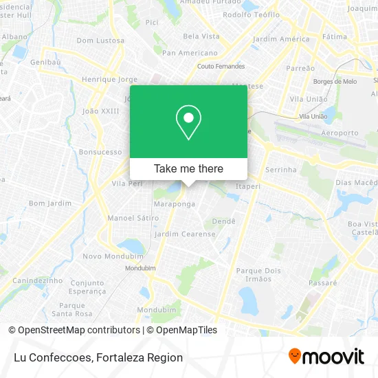 Lu Confeccoes map