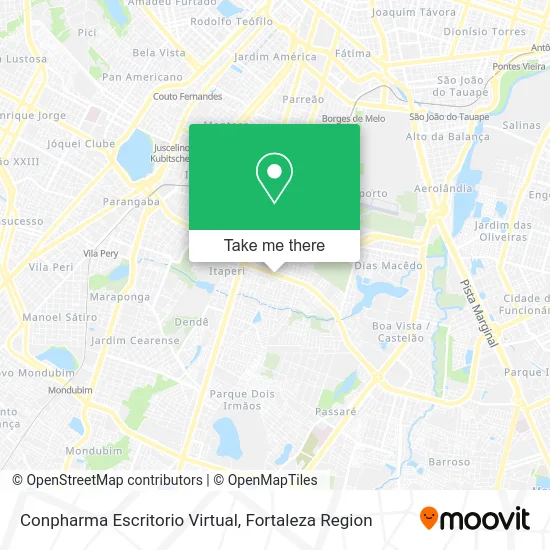 Conpharma Escritorio Virtual map
