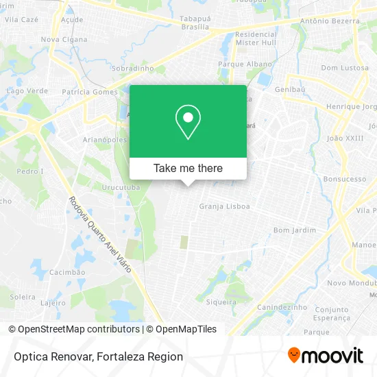 Optica Renovar map