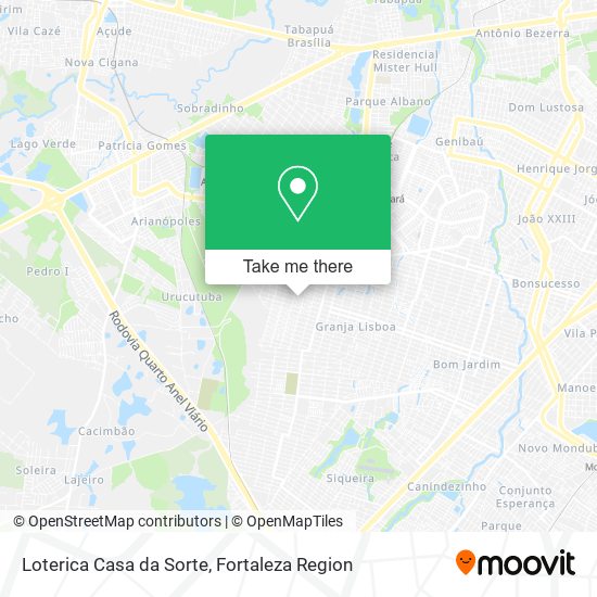 Loterica Casa da Sorte map