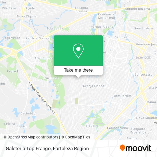 Galeteria Top Frango map