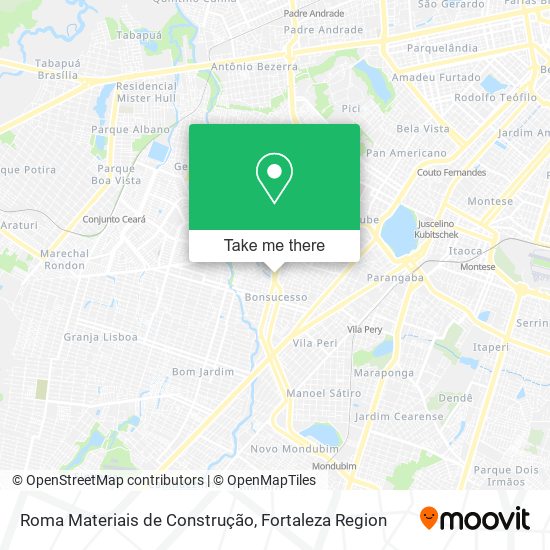 Roma Materiais de Construção map