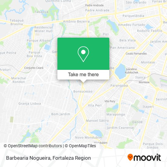 Mapa Barbearia Nogueira