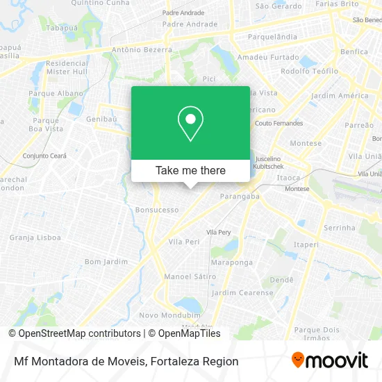 Mf Montadora de Moveis map