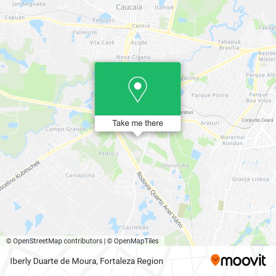 Iberly Duarte de Moura map