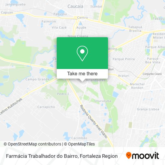 Farmácia Trabalhador do Bairro map