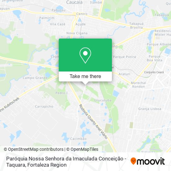 Paróquia Nossa Senhora da Imaculada Conceição - Taquara map