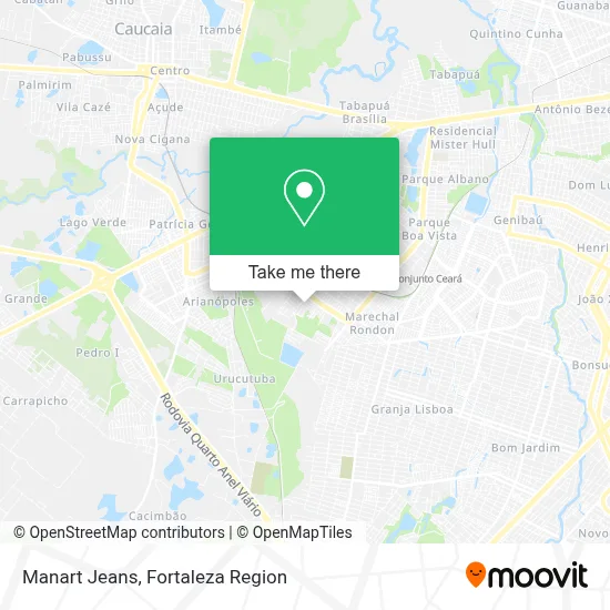 Manart Jeans map