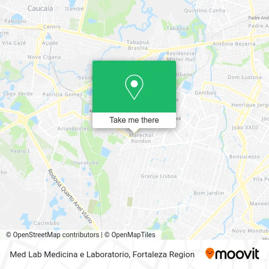 Med Lab Medicina e Laboratorio map