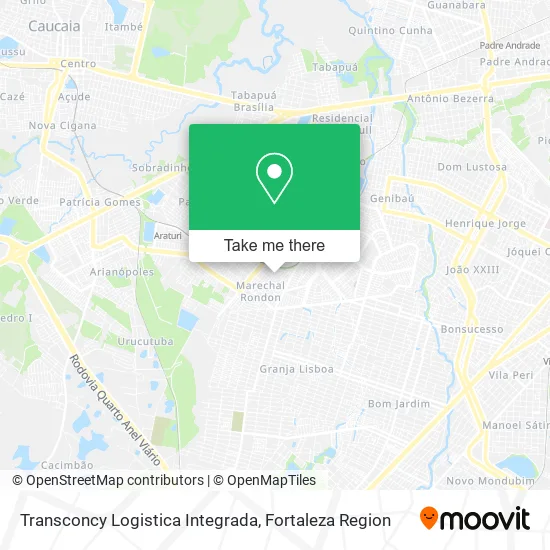 Transconcy Logistica Integrada map