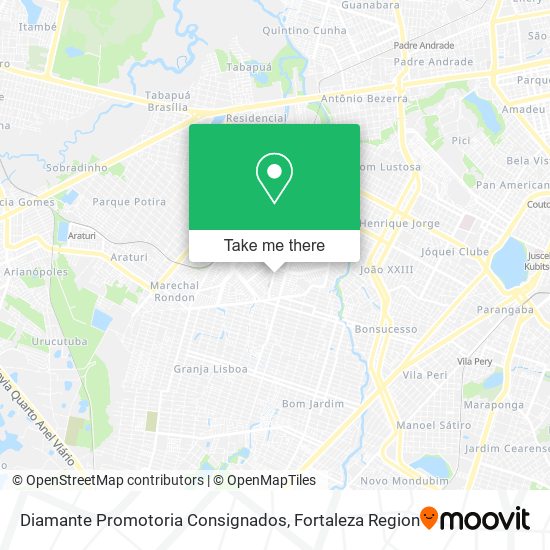 Mapa Diamante Promotoria Consignados