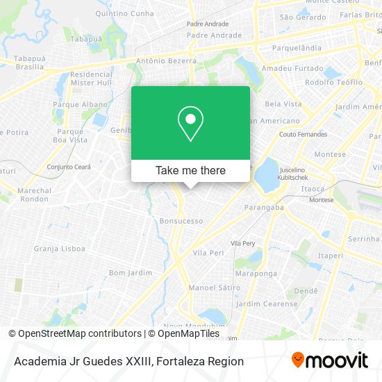 Mapa Academia Jr Guedes XXIII