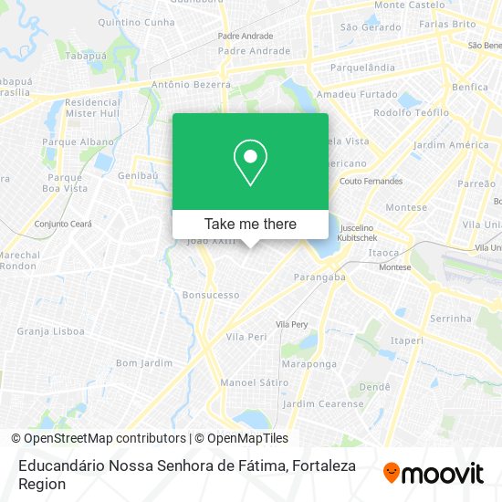 Educandário Nossa Senhora de Fátima map